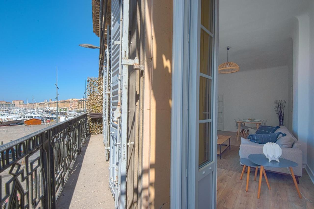 Appartamento Le Balcon Du Vieux-Port-Amazing Sea View Marsiglia Esterno foto