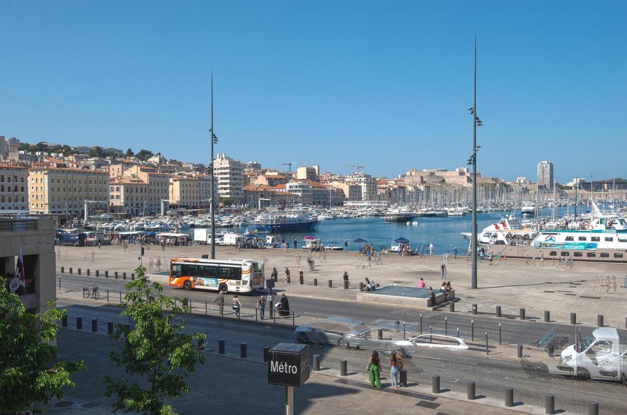 Appartamento Le Balcon Du Vieux-Port-Amazing Sea View Marsiglia Esterno foto