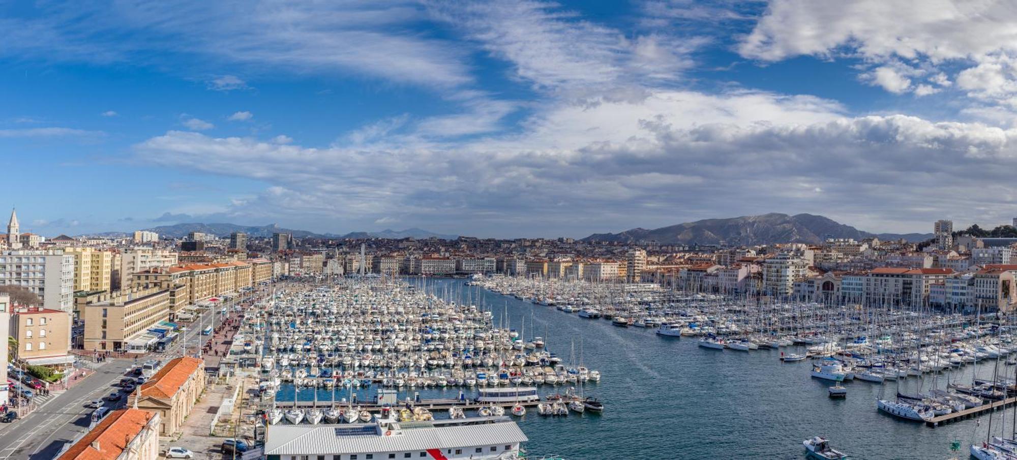 Appartamento Le Balcon Du Vieux-Port-Amazing Sea View-100M2 Marsiglia Esterno foto